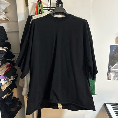 RICK OWENS Hollywood SS/25 Tommy T One Size Black Lightly Worn Designer