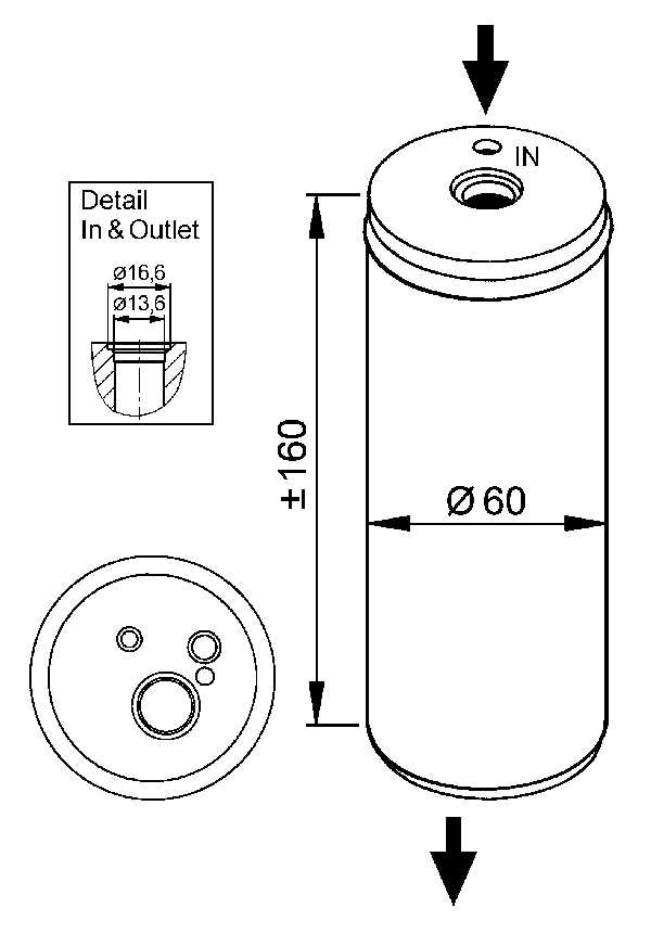 ✅Fits NRF 33296 RECEIVER DRIERS  ⭐UK Seller⭐