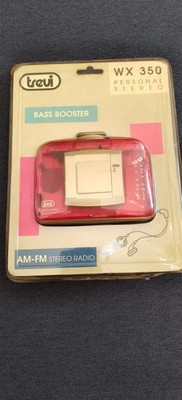 Trevi WX 350 Tragbarer Kassettenspieler AM/FM Radio Bass Booster Vintage Boxed