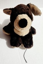 GANZ Webkinz Dog Stuffed Animal Plush Brown Beige Small Washable 2007 HM1427-300