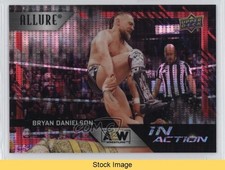2024 Upper Deck Allure AEW In Action Red Rainbow Bryan Danielson #IA-2 READ 10hd