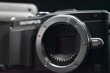  US Duty Paid Olympus Pen Lite E-PL5 Mirrorless Digital Camera Black 8594
