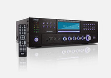 Pyle 4 Channel Wireless Bluetooth Amplifier Stereo Speaker Home Audio Usa Plug 