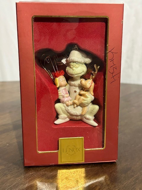 Lenox China GRINCH The Spirit of Grinchmas Xmas Tree Ornament MIB 