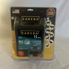 ZAREBA DC Power 15 Miles Low Impedance Electric Fence Controller EDC15M-Z...NEW