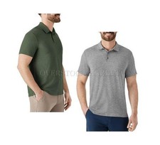 NEW MEN'S MEMBER'S MARK CLASSIC FIT STRETCH "FAVORITE SOFT" POLO SHIRT VARIETY