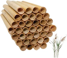 Mason Bee Tubes Natural Reed Pipe bee hive Inserts Pollinating kit for bee... 