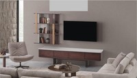 Modernes Wohnzimmer Set Sideboard Regal Sessel Couchtisch Tv MöBel.