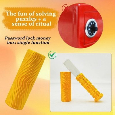 Puzzle Present Box, 3D Maze Box, Small Item Maze Puzzle Money Box High Quality