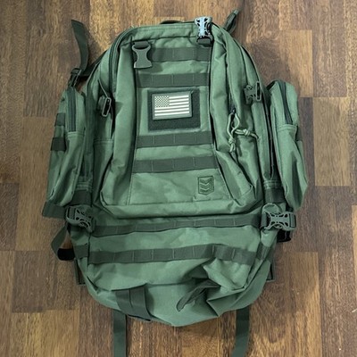 3V Gear Paratus 3-Day Operator's Backpack Veni Vidi Vici Green Backpack
