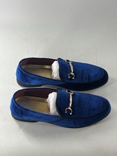 COSIDRAM Mens Dress Shoes Business Luxury Velvet Loafers for Party Prom 9.5
