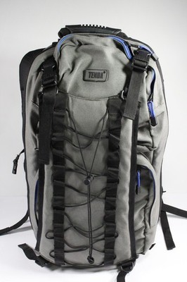 Tenba P263 Large Professional Camera Backpack Compartments Dividers Gray Padded