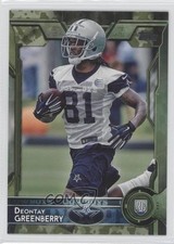 2015 Topps Rookie STS Camo 235/399 Deontay Greenberry #404 0h1