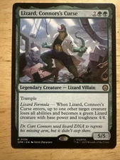 Lizard, Connor's Curse (0106) - NM - Marvel's Spider-Man - MTG