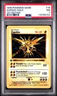 1999 POKEMON BASE SET 1ST EDITION #16 ZAPDOS-HOLO PSA 7
