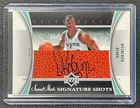 DAVID ROBINSON 2006-07 UPPER DECK SWEET SHOT SIGNATURE SHOTS LEATHER SP AUTO