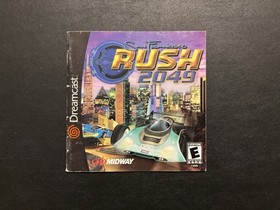 San Francisco Rush 2049 (Sega Dreamcast, 2000) Complete CIB Tested & Works!