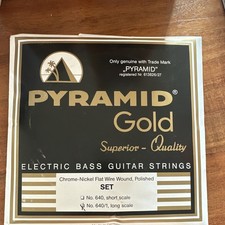 Pyramid Gold 640/1 Electric Bass Strings, Lon...