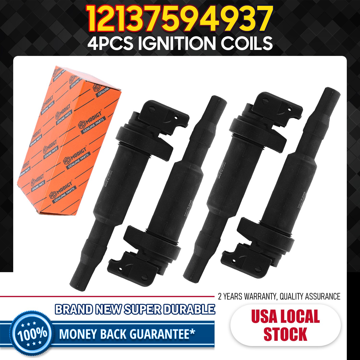 Rolls-Royce Phantom 2004-2012 Ignition coils 4 pcs P/N 12137594937
