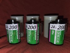 Fuji Fujifilm Super HQ ISO 200 35mm Color Film 3 Rolls EXPIRED