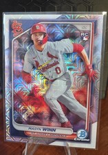 2024 Bowman - Masyn Winn #2 Chrome Mojo Refractor (RC)