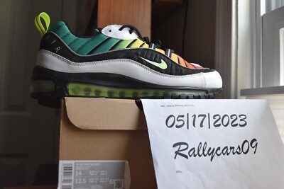 Nike x Olivia Kim W Air Max 98 NXN US W 14, US M 12.5, UK 11.5 new CK3309 001