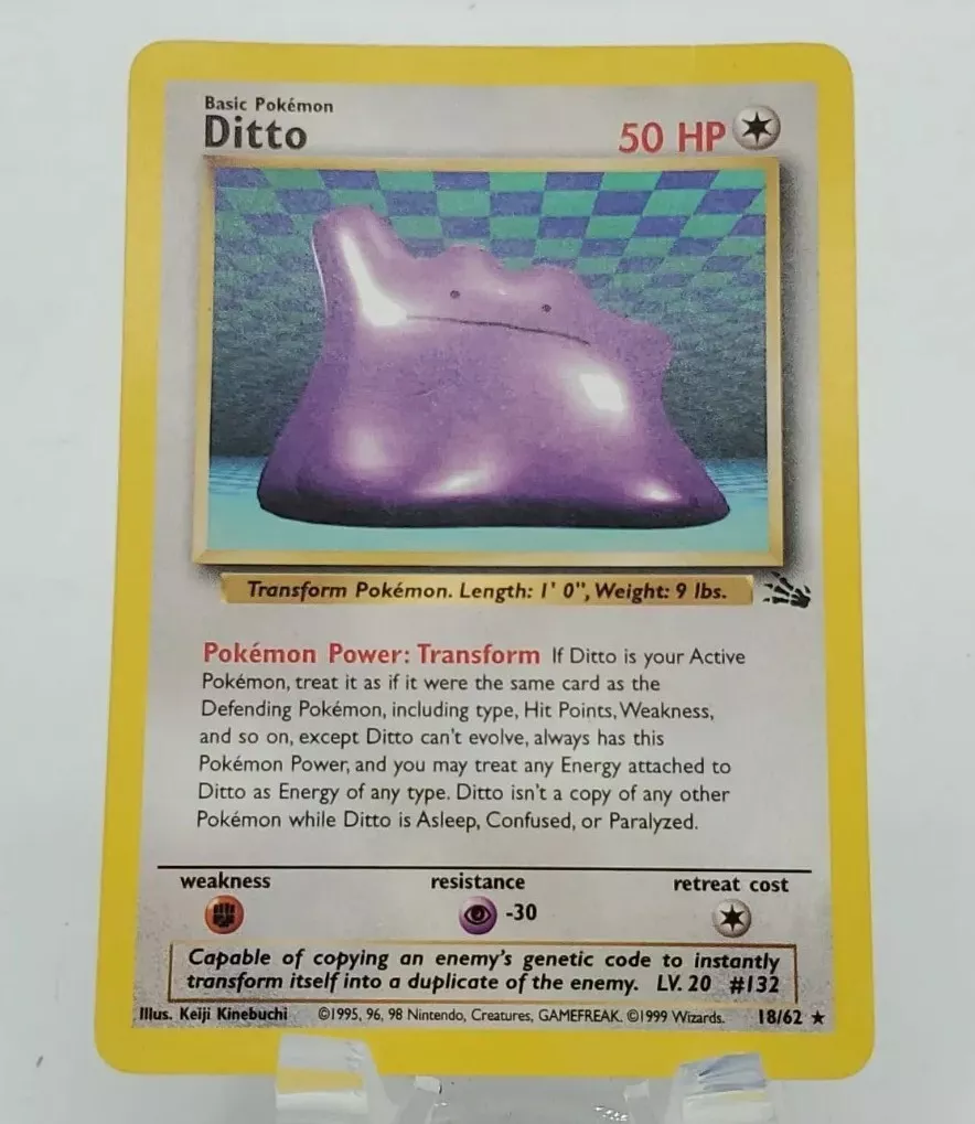 Ditto (Fossil 18/62) – TCG Collector