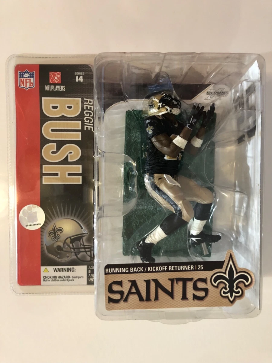 【未開封】NFL Reggie Bush フィギュア 25 McFarlane Reggie Bush #25 RB Saints Series 14 New Unopened Perfect