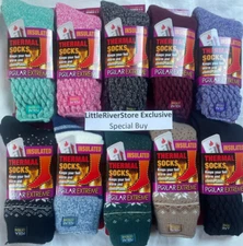 Polar Extreme INSULATED Thermal Women's Socks 5-9 Shoe Size Wonderful