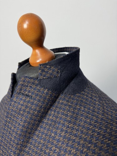 Borrelli Napoli Procida 3 button wool silk cashmere jacket size IT54 US44 p2p 22 - Picture 9 of 17