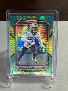 2022 Panini Prizm Football Hyper Marshon Lattimore #214
