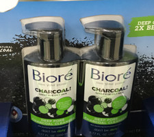 Biore Deep Pore Charcoal Cleanser 6.77 oz 2-Pack