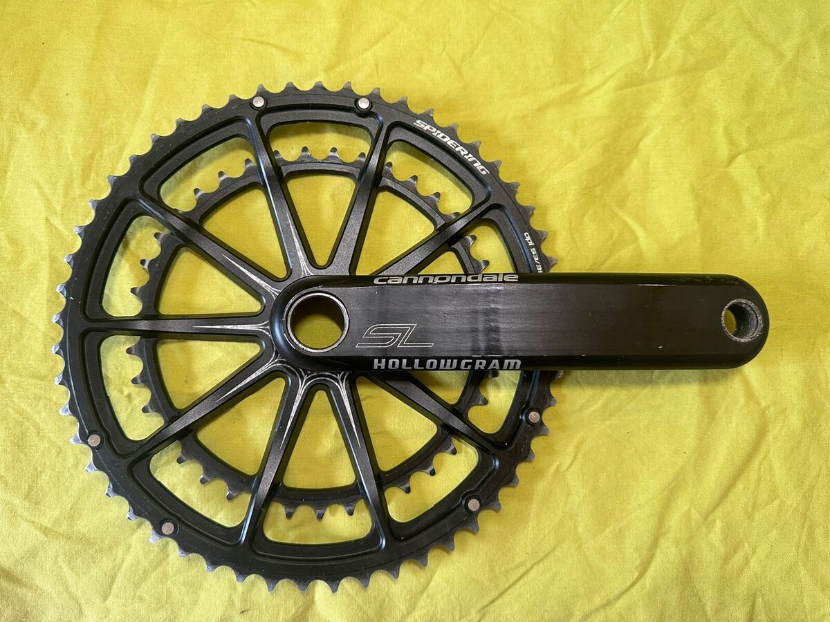 Cannondale Hollowgram SL Crankset 172.5mm 53/39 10-arm Cannondale Hollowgram SL Crankset 172.5mm 53/39 10-arm