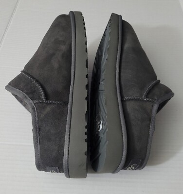 UGG Womens Plush Gray Grey Classic Slippers Style 1108193 Size 12