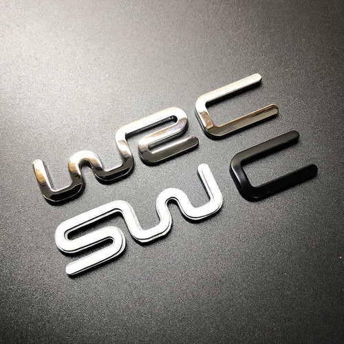 1 pieza Cromado WRC Campeón del Mundo de Rallyes Coche Carro Tapa del maletero Pegatina Emblema Insignia - Imagen 9 de 12