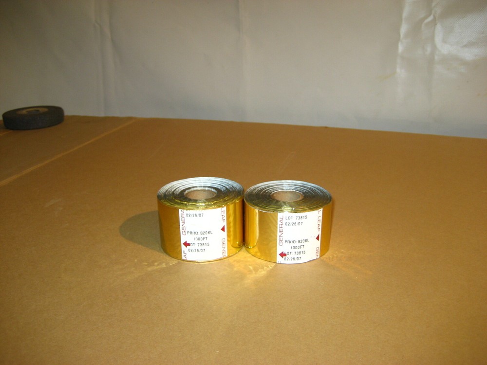 Gold Stamping Foil 2 in the box.