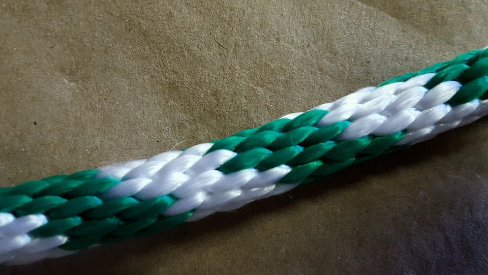 全新 尼龙吊带 大马绿色 带白色覆盖物 — 第 2/2 张图片