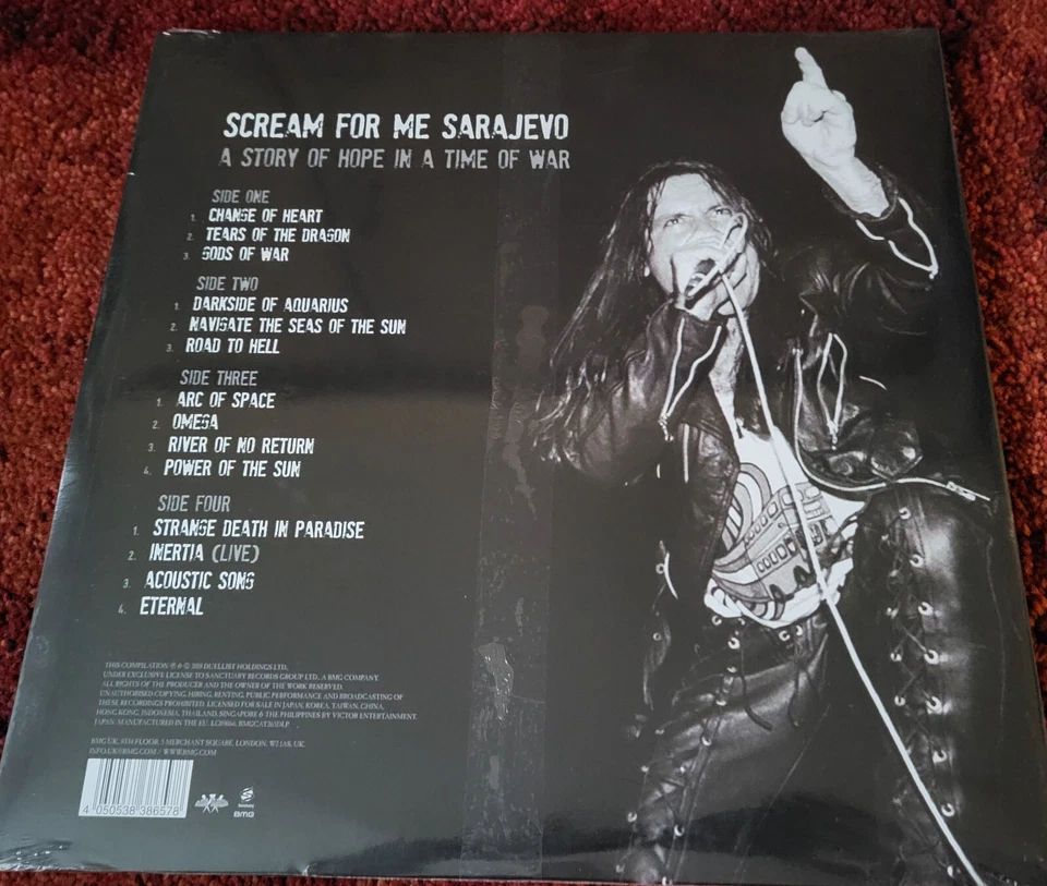 2 LP - Bruce Dickinson - Scream for me Sarajevo - neu - OVP - Bild 3 von 3
