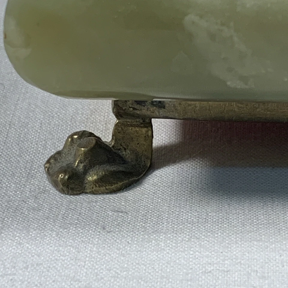 Joyero de piedra artesanal vintage original. Muy bonito. Pesado. Foto 3 de 4