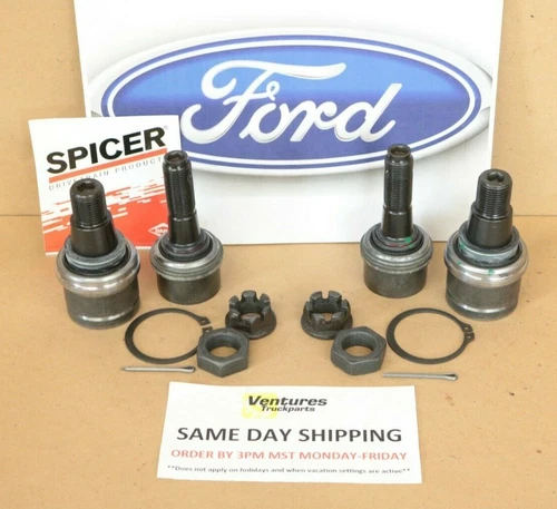 2005-2025 Ford F250 F350 4x4 Super Duty Super 60 Front Ball Joints OEM Spicer