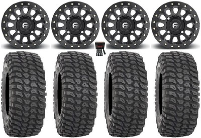Fuel Vector Beadlock 15'' Wheels 32'' XCR350 Tires Can-Am Defender