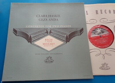 Clara Haskil/Geza Anda MOZART/BACH Concertos for Two Pianos
