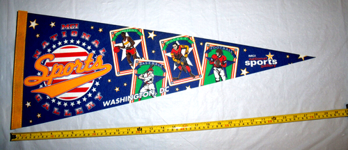 MCI National Sports Gallery Washington D.C original grandeur nature Pennant MCI Center - Photo 1 sur 3