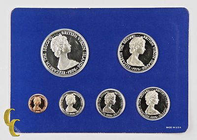 1976年 ブリティッシュヴァージン諸島 プルーフセット 1976年 ブリティッシュヴァージン諸島 プルーフセット - メルカリ