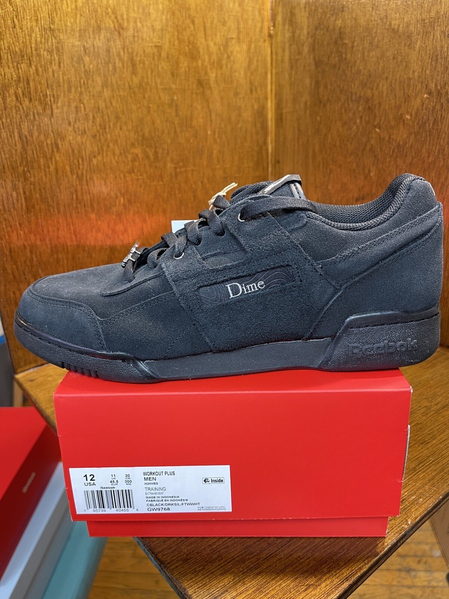 Size 12 - Dime x Reebok Workout Plus Black for sale online | eBay