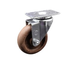 4 Inch High Temp Glass Filled Nylon Wheel Swivel Top Plate Caster Service Caster