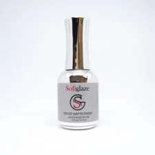 Sofiglaze Soak-Off Gel Polish - Velvet Matte Finish Top Coat - 0.5 oz