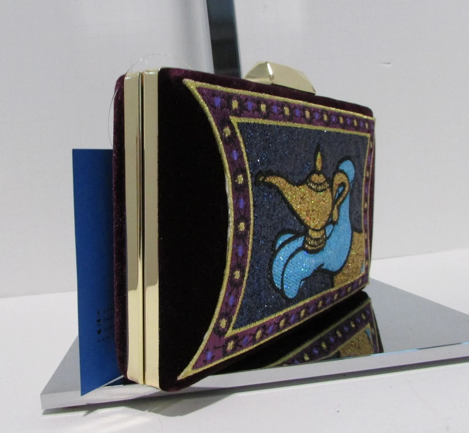 Bolso sin asas Danielle Nicole Disney Aladdin Magic Lamp nuevo con etiquetas Foto 3 de 4