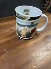 Lang And Wise 1997 Collector Mug Judy and Marge Beach Swimsuits Cup