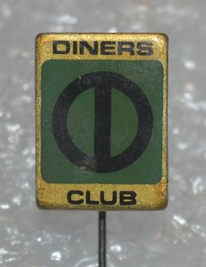 Diners Club Charge Credit Card Company Vintage Advertising Stick